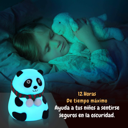 Lampara De Escritorio Touch Oso Panda